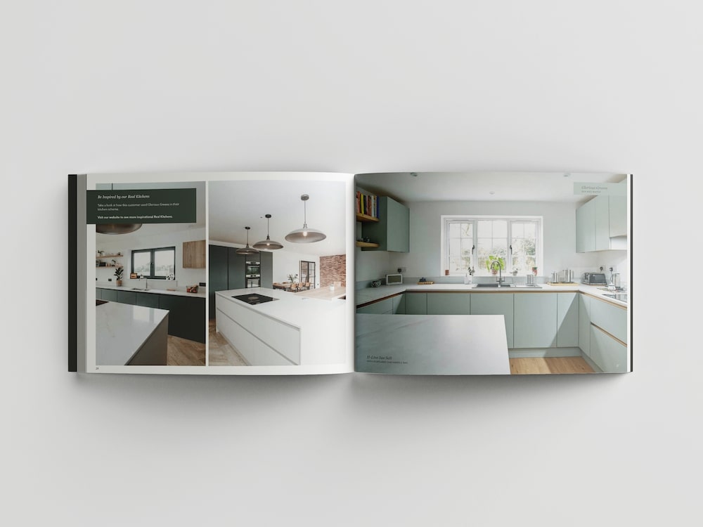 modern kitchen brochure