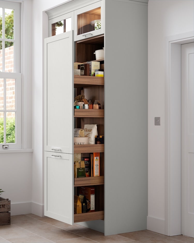 Pull-out kitchen larder