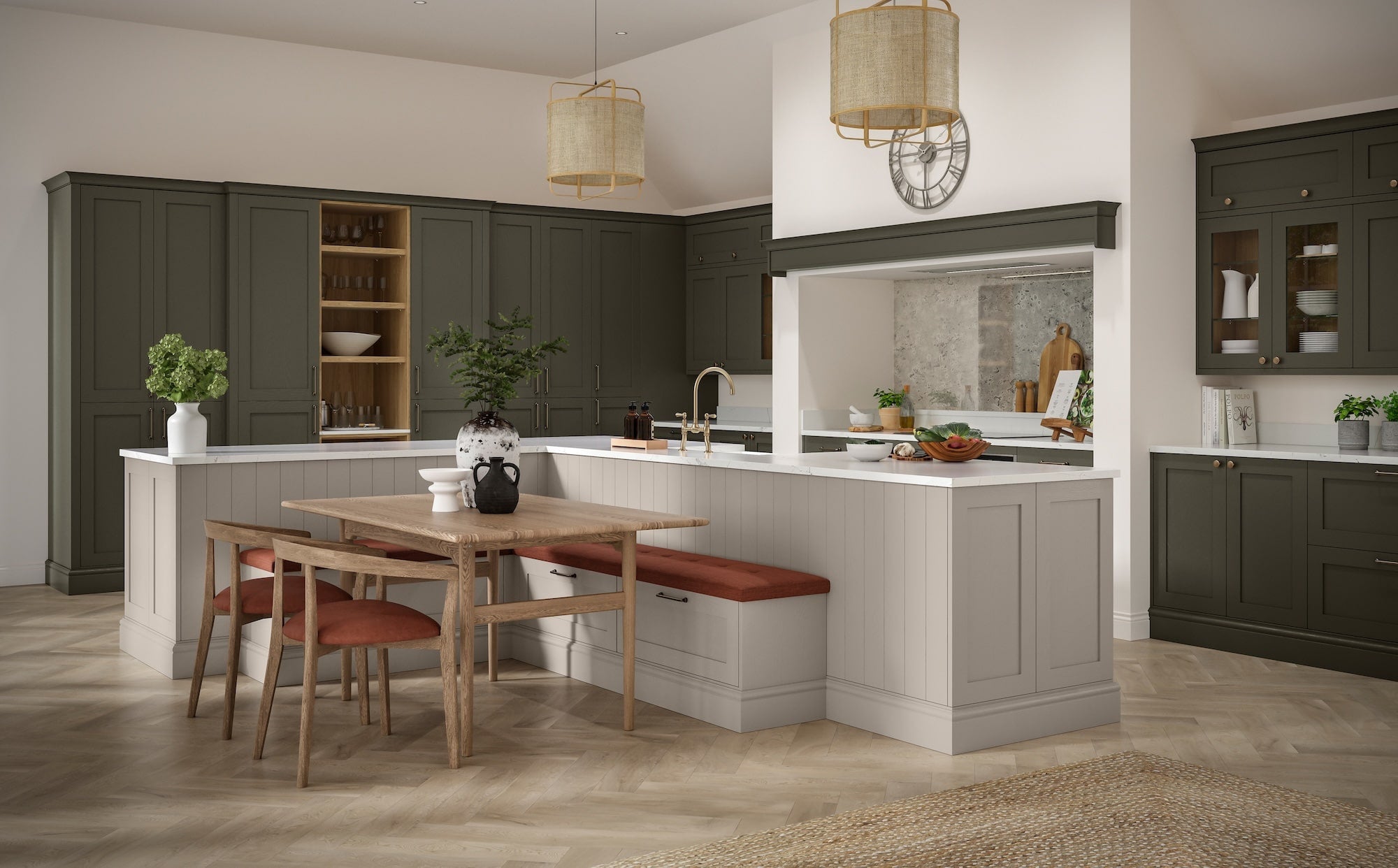 Luxury kitchen in Brentwood