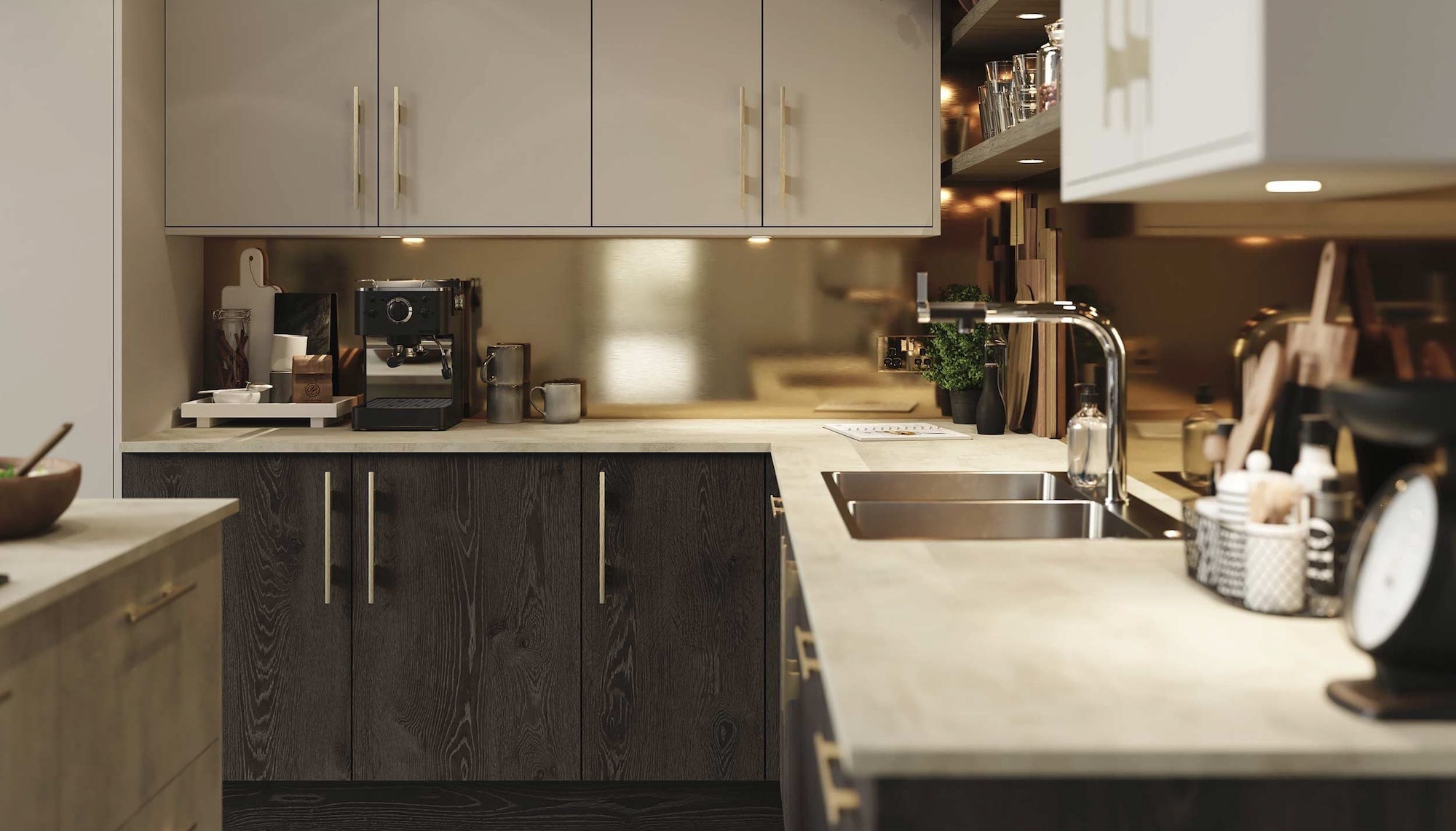 luxury kitchen close up