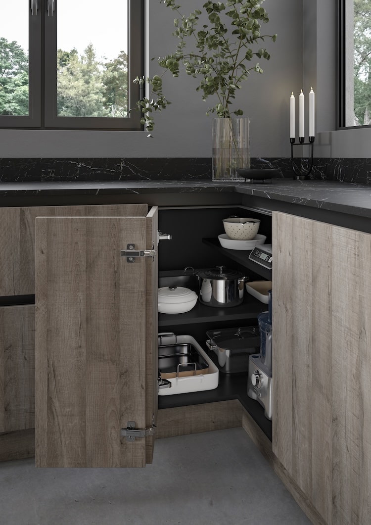 modern kitchen storage