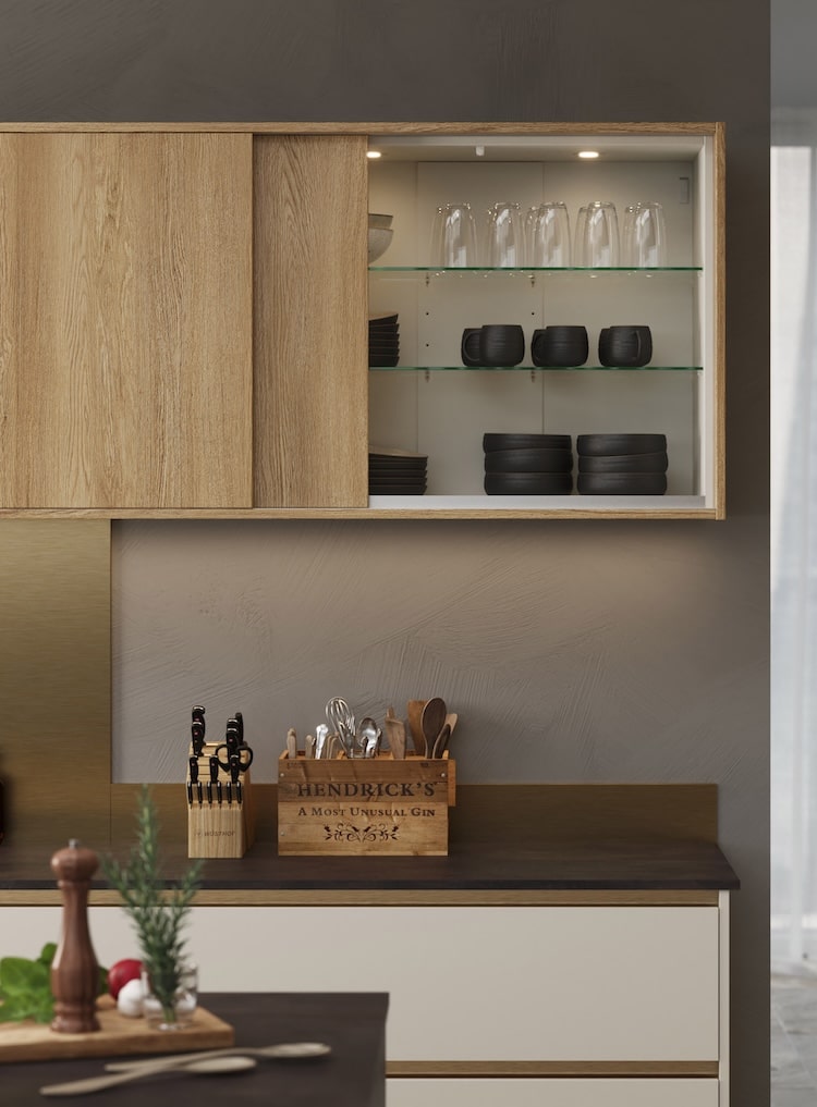 Sliding cabinets
